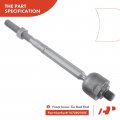 A-premium Set Of 6 Front Sway Bar Link Inner Outer Tie Rod End Compatible With Tesla Model S 2016-2021 X
