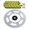 Yellow O Ring Chain And Sprocket Kit 14 51 114l For Honda Cr125r 2004 2005 2006 2007 Steel Front Rear Sprockets 