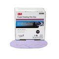 3m 30366-50pk Hookit 3 Purple Finishing Film Disc Pack Of 50