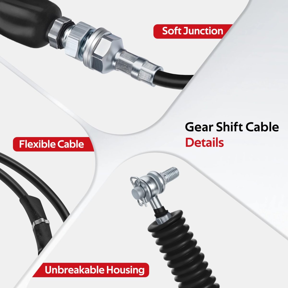 Gear Shift Cable For Polaris General 1000 And Xp 2016 To 2025 Part Number