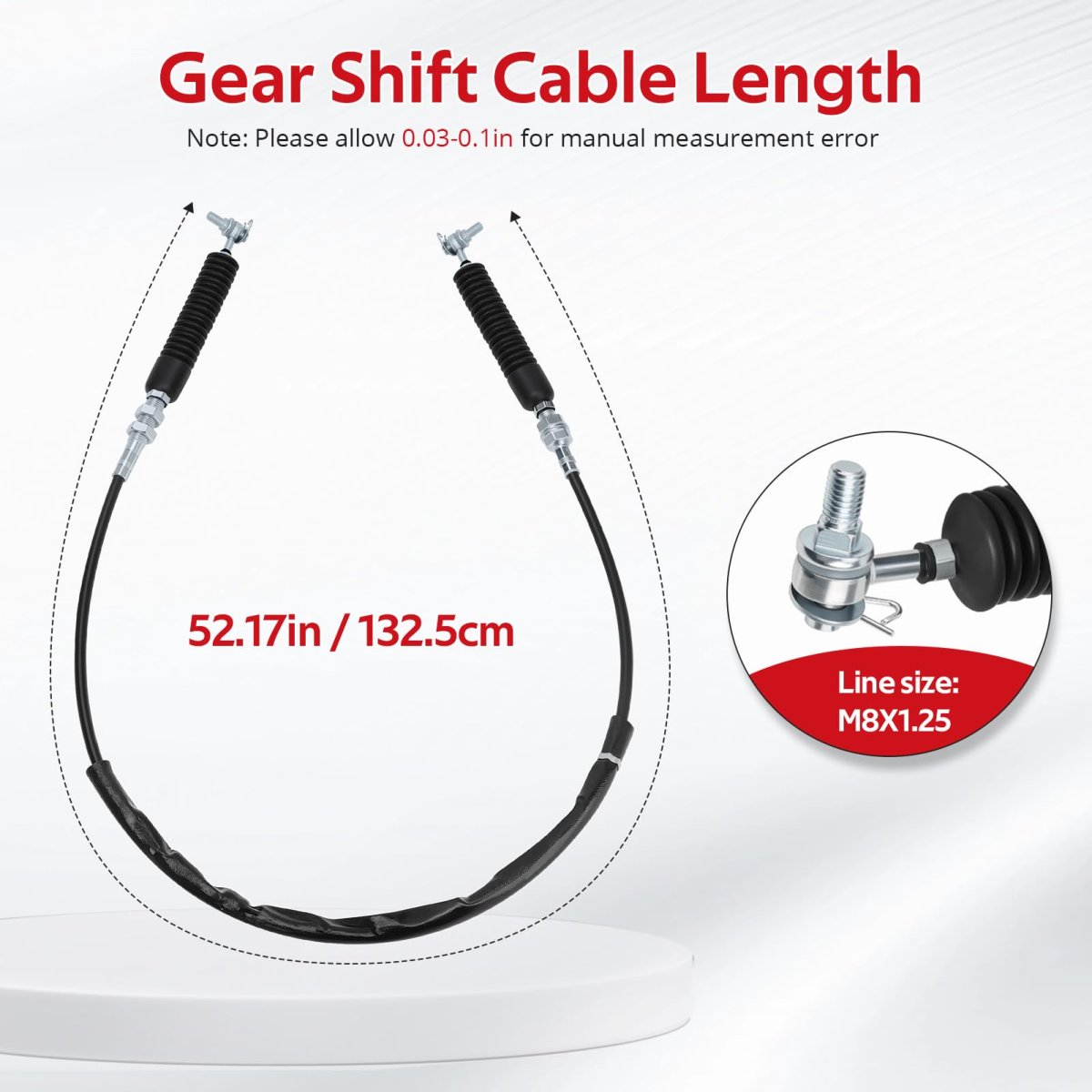 Gear Shift Cable For Polaris General 1000 And Xp 2016 To 2025 Part Number