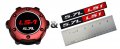 Combo Ls1 5 7l Red Oil Cap In Billet Aluminum 2 X Pair Set Black Liter Real Engine Hood Emblem Badge Nameplate Crate For 97-04