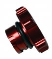 Combo Ls1 5 7l Red Oil Cap In Billet Aluminum 2 X Pair Set Black Liter Real Engine Hood Emblem Badge Nameplate Crate For 97-04