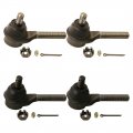 A-partrix 4x Tie Rods Inner And Outer Replacement Rod End Fits Plymouth Barracuda 1970-1974 Belvedere 1970-1970 Caravelle 