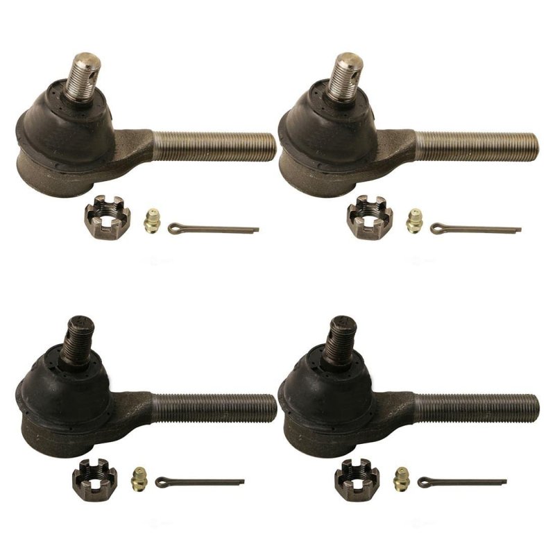 A-partrix 4x Tie Rods Inner And Outer Replacement Rod End Fits Plymouth Barracuda 1970-1974 Belvedere 1970-1970 Caravelle