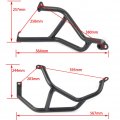 Newsmarts Mustache Engine Guard Protector Frame Crash Bar Highway Replacement For Kawasaki Z900 2017 2018 2019