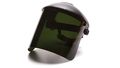 Full Face Shield Eye And Head Protection 5 0 Ir Filter Polycarbonate Ansi Z87 S10 8 In X 15 5 Green Tinted Visor Headgear Not 