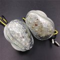 Led Turn Signal Lights For Zx6r Zx7r Zx9r Zx10r Zx12r Zzr600 Clear Lens Amber Light 12v Waterproof Pair 