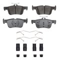 Front Disc Brake Pads For Ford Special Service Police Sedan 2014 To 2018 Ceramic Friction 2 10 Inner Height 4 85 In Pad Width