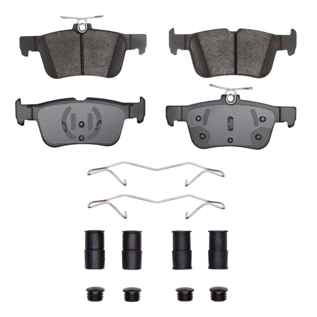 Front Disc Brake Pads For Ford Special Service Police Sedan 2014 To 2018 Ceramic Friction 2 10 Inner Height 4 85 In Pad Width