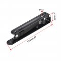 Uxcell Folding Bracket 6 Inch 150mm For Shelves Table Desk Wall Mounted Support Collapsible Long Release Arm Space Saving