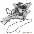 A-premium Engine Water Pump W Gasket Fits 6 8cyl 2 3 7 4 5 0l Compatible With Mercedes-benz C Cl Clk E Ml S Slk Sl Class Fits