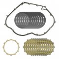 Caltric Clutch Friction Steel Plates And Gasket Kit Compatible With Yamaha V Star 1300 Xvs13 2007-2017