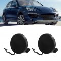 For Cayenne Bumper Cover Car Exterior Front Left Right Towing Hook Cap 95850515600 Replacement 2011a 2014