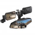 Utv Side Mirrors And Center Adjustable For 1 6 -2 Roll Bar Cage Breakaway Rear View Mirror Polaris Rzr Can Am X3 Yamaha Rhino 