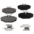 Rear Brake Pad Set For Ford Taurus 1999 To 2007 Ceramic 2 Wheel 1u2z2v200pa