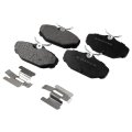 Rear Brake Pad Set For Ford Taurus 1999 To 2007 Ceramic 2 Wheel 1u2z2v200pa