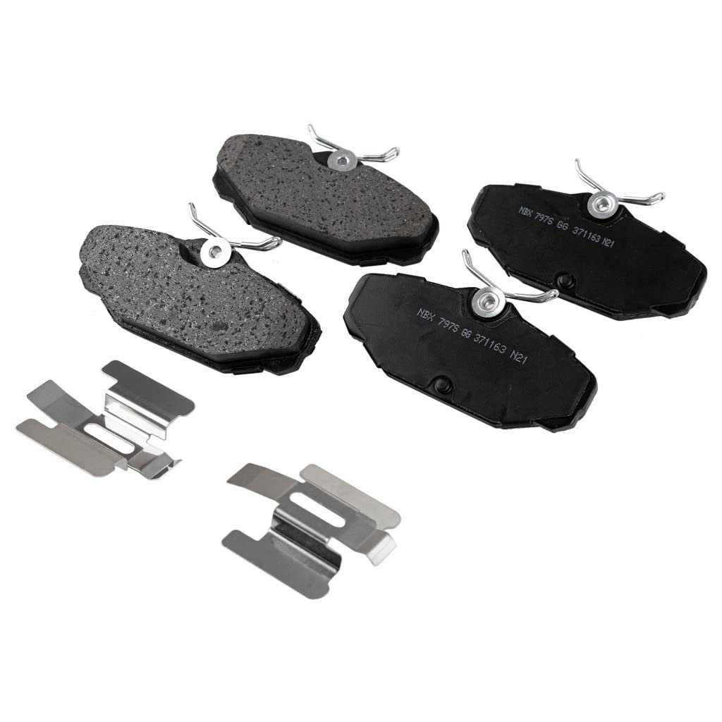 Rear Brake Pad Set For Ford Taurus 1999 To 2007 Ceramic 2 Wheel 1u2z2v200pa