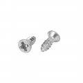 Uxcella M2 2 X 6 5mm 304 Stainless Steel Phillips Self Tapping Screws Bolts 100 Pcs