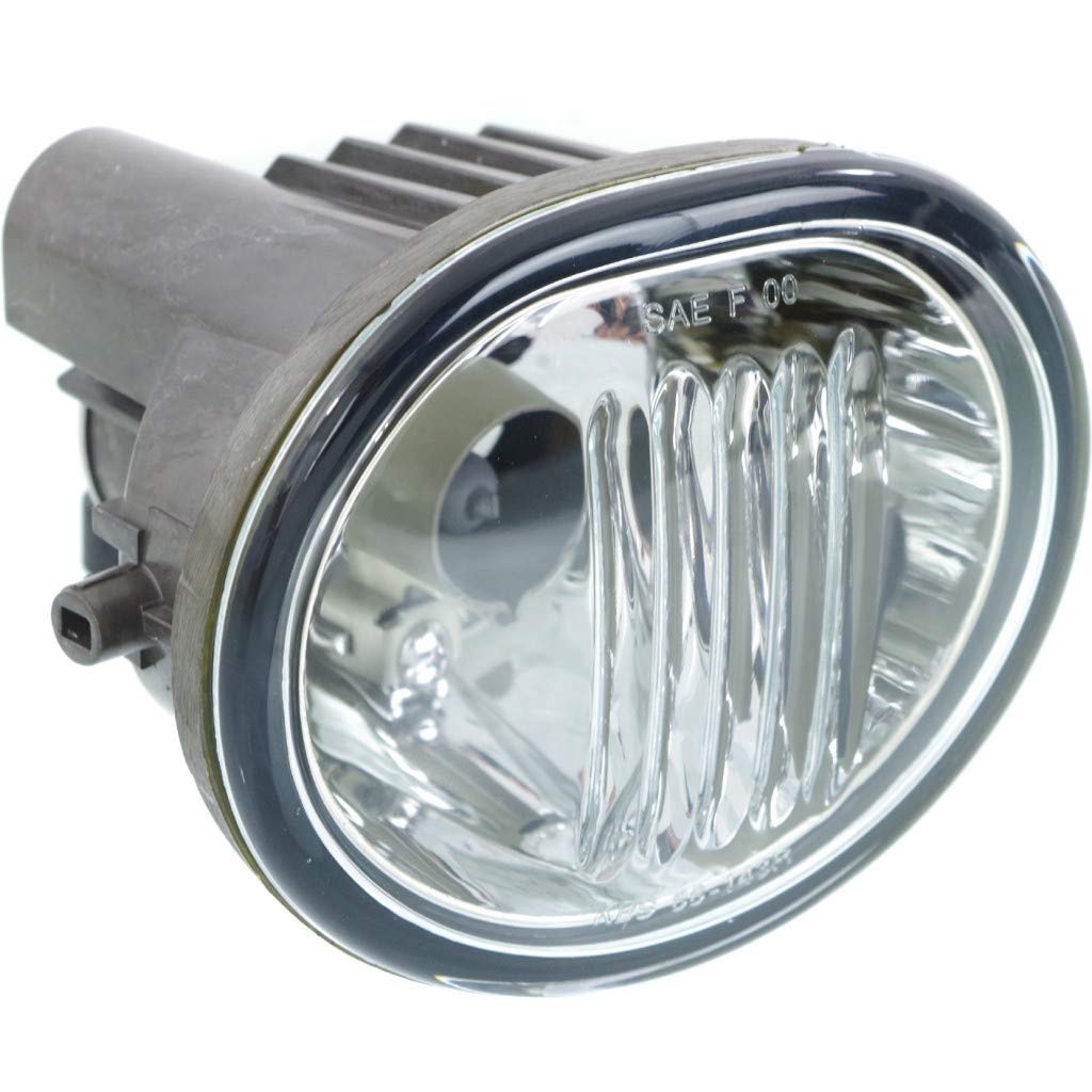 Passenger Side Front Fog Light Assembly For Toyota Matrix 2003 To 2008 Pontiac Vibe And Scion Tc Elliptical Shape Replacement
