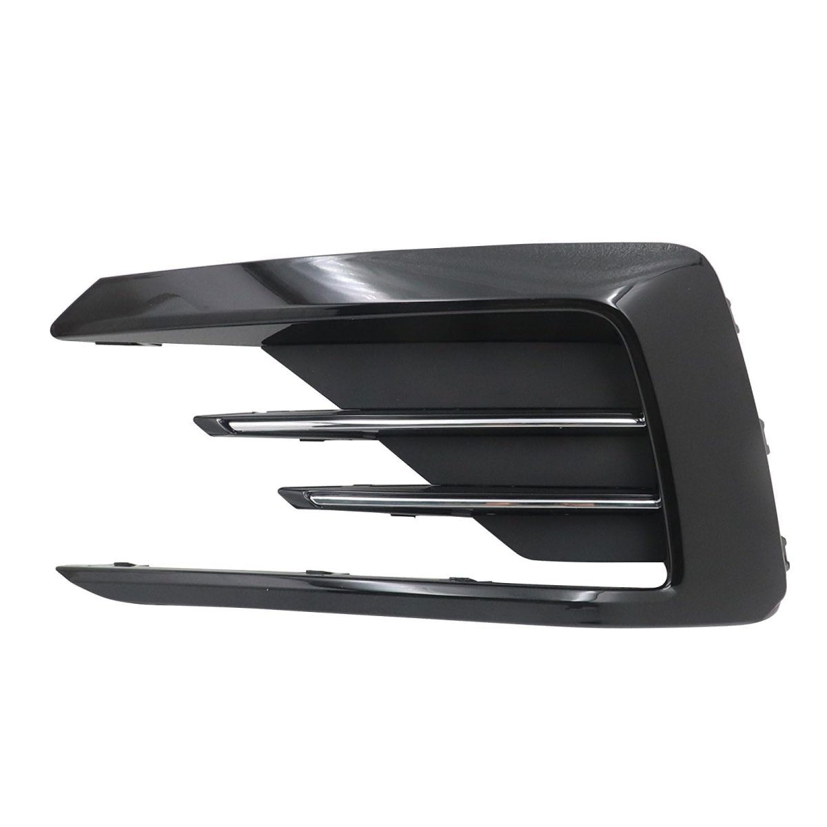 Front Left Side Grille For Volkswagen Passat R Line 2016 2017 2018 2019 Black Metal Replacement Part Replace 561854661qfod