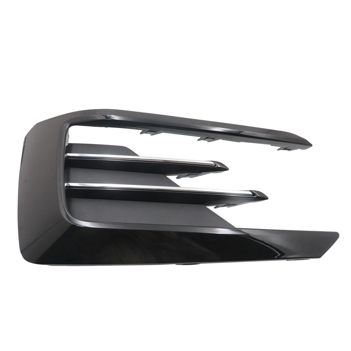 Front Left Side Grille For Volkswagen Passat R Line 2016 2017 2018 2019 Black Metal Replacement Part Replace 561854661qfod