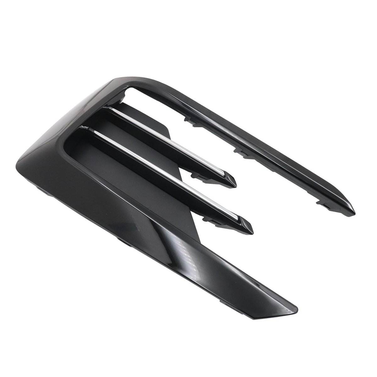 Front Left Side Grille For Volkswagen Passat R Line 2016 2017 2018 2019 Black Metal Replacement Part Replace 561854661qfod