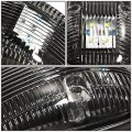 Auto Dynasty For Dodge Ram 1500 2500 3500 Be 5 X Led Cab Roof Top Lights Black Housing White