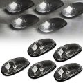 Auto Dynasty For Dodge Ram 1500 2500 3500 Be 5 X Led Cab Roof Top Lights Black Housing White 