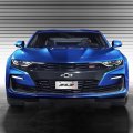 Ipick Image Made For Chevrolet Camaro Zl1 In 3d Logo 12 X 4 25 European Look Chrome Half-size Stainless Steel License Plate