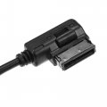 X Autohaux Car Bluetooth Wireless Adapter Audio Radio Music Interface Aux Cable For Audi Ami Mmi Mdi Abs Black