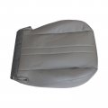 Secosautoparts Driver Passenger Side Bottom Replacement Leather Seat Cover Gray Compatible With Chevy Express Gmc Savana 2003