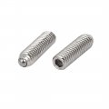 Uxcella M6x20mm 304 Stainless Steel Spring Hex Socket Ball Point Grub Set Screws 10pcs