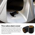 8 Pack Universal Aluminum Alloy Car Valve Stem Caps Sunshine Pattern Wheel Tire For Cars Trucks Bikes Motorcycles Bicycles