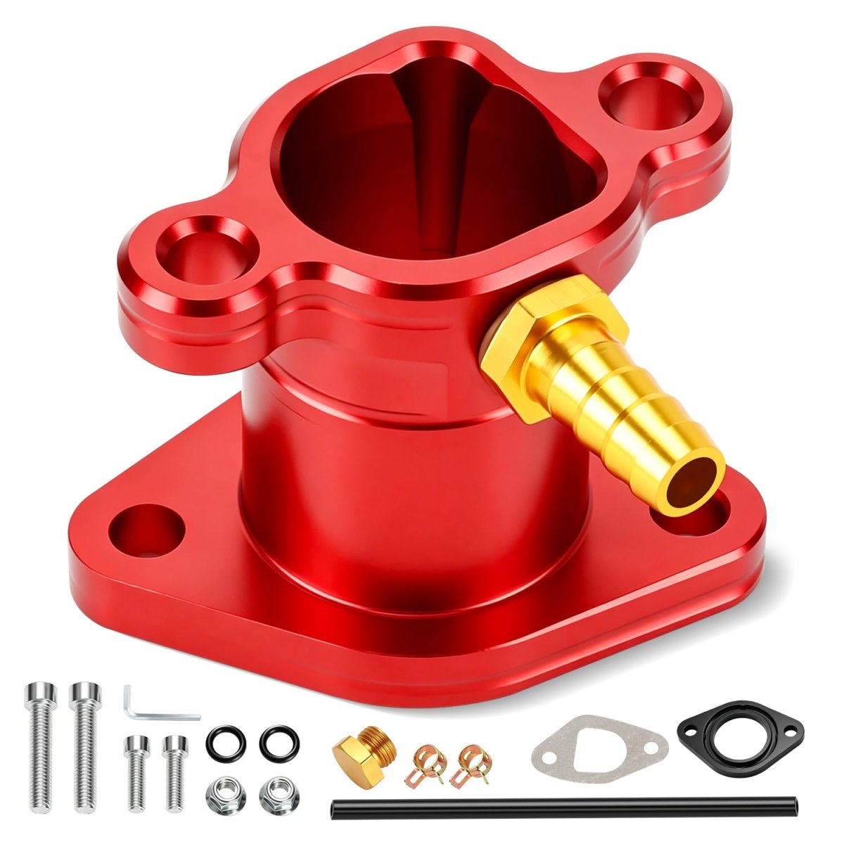 212cc Intake Manifold Pipe With Pulse For Predator 212 196cc Coleman Ct200u Bt200x Massimo Baja Mb200 Gx160 Gx200 Engine Cnc