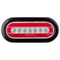 Halo Led 6 Sealed Oval Stop Turn Tail Light Clear Lens A Durable Replacement For Any Trailer