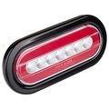 Halo Led 6 Sealed Oval Stop Turn Tail Light Clear Lens A Durable Replacement For Any Trailer