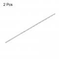Uxcell 2pcs 4mm X 200mm Straight Shank Twist Drilling Bit For Electric Drill