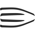 Outside Mount Window Wind Deflectors Replacement For 2001-2005 Honda Civic Visors Rain Guard 4pieces 