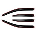 Outside Mount Window Wind Deflectors Replacement For 2001-2005 Honda Civic Visors Rain Guard 4pieces