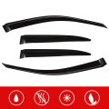 Outside Mount Window Wind Deflectors Replacement For 2001-2005 Honda Civic Visors Rain Guard 4pieces