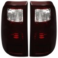 Hecasa Tail Light Assembly Compatible With 2008-2016 Ford F250 F350 F450 F550 Super Duty Replacement For Bc3z13405a Bc3z13404a