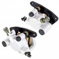 Caltric Front Left Right Brake Caliper With Pads Compatible Yamaha Yfz450 2012 2013