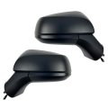 Spieg Side Mirror Set For 2019-2025 Toyota Rav4 Power Adjustment Non Heated Glass Textured Black 3 Pins Pair To1320384 