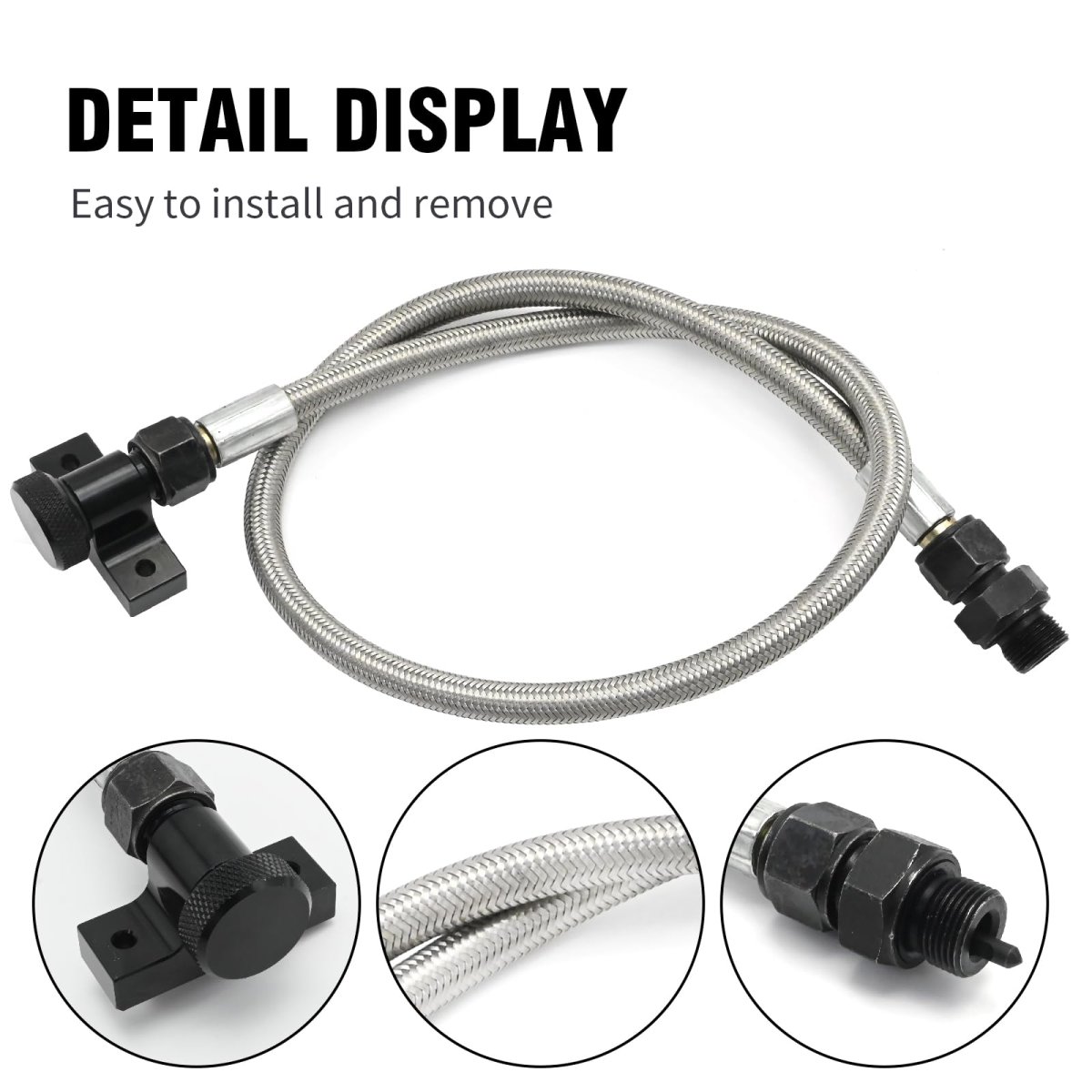 Saihisday 22200 Automatic Transmission Fluid Locking Dipstick Replacement For Ford F Series-150 Truck 4r70e 4r75e 6r80 10r80