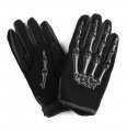 1storm Youth Motocross Gloves Motorcycle Bmx Mx Atv Dirt Bike Bicycle Skeleton Cycling Kids Black 