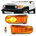 Hecasa Pair Turn Signal Lights For 2007-2014 Toyota Fj Cruiser