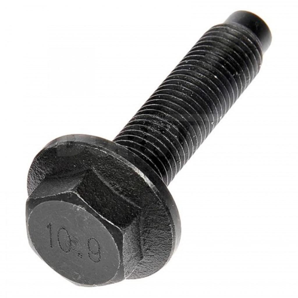 Harmonic Balancer Bolt For Lincoln Mark Lt 2010 Class 10 9 Alloy Steel M12 By 1 5 Thread Replacement F5rz-6a340-b Black Hex