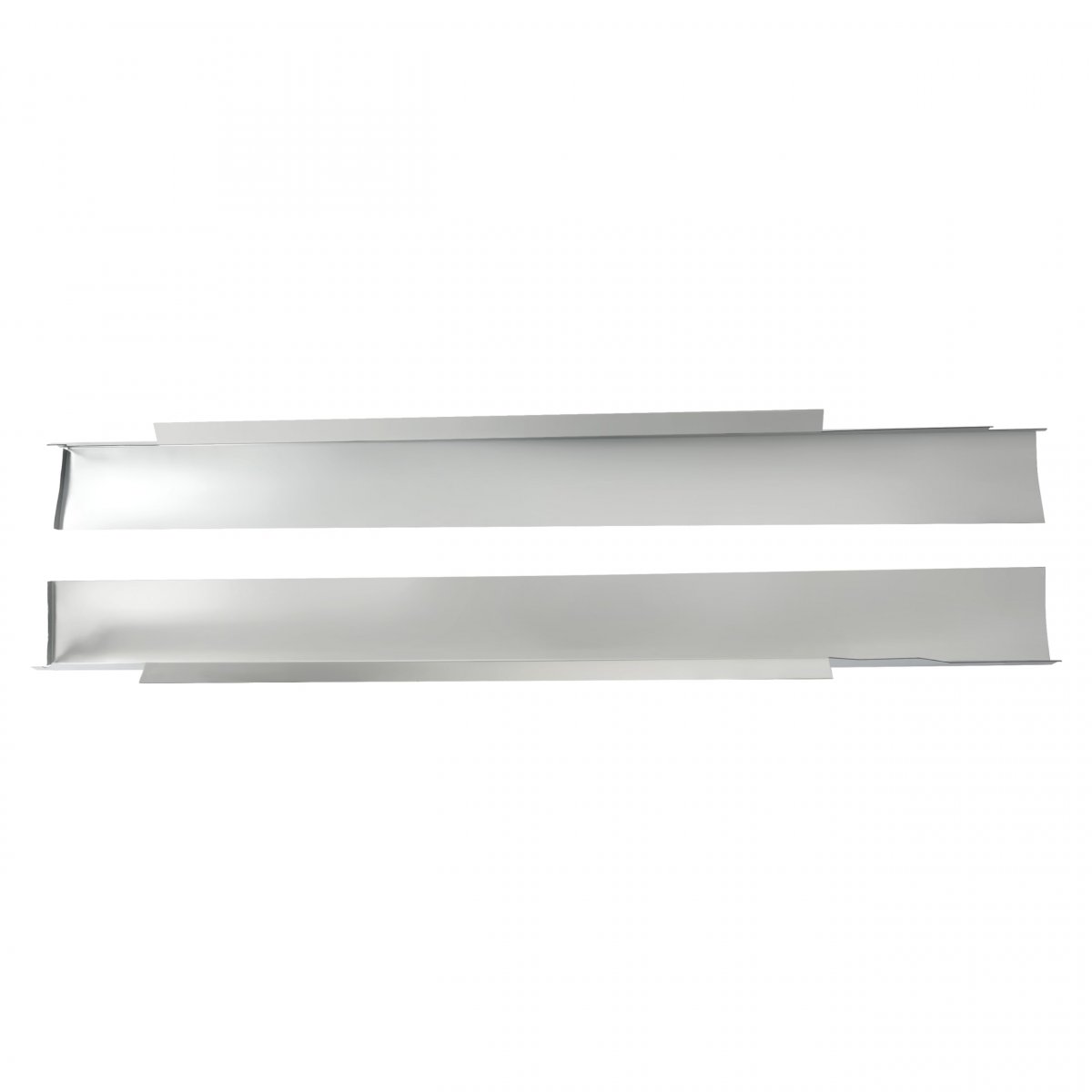 Front Outer Rocker Panels For 1996-2014 Chevy Chevrolet Express And Gmc Savana Van Galvanized Steel Rock Guards Replacement