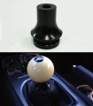 Cuztom Tuning M10 X 1 5 Thread Size Aluminum Gear Shifter Knob Shift Boot Retainer Adapter Black 